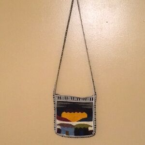 Hand made crossbody from Peru